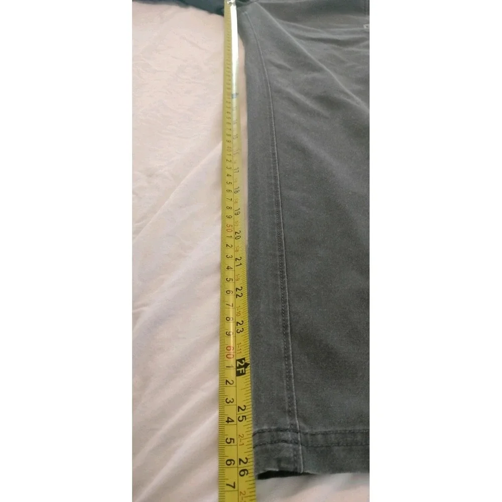 Huk Next Level Fishing Pants Boys Youth Large YL Gray Elastic Waist Stretch Sun